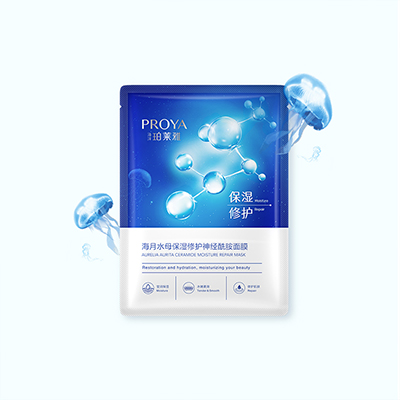 乐鱼Leyu海月水母保湿修护神经酰胺面膜